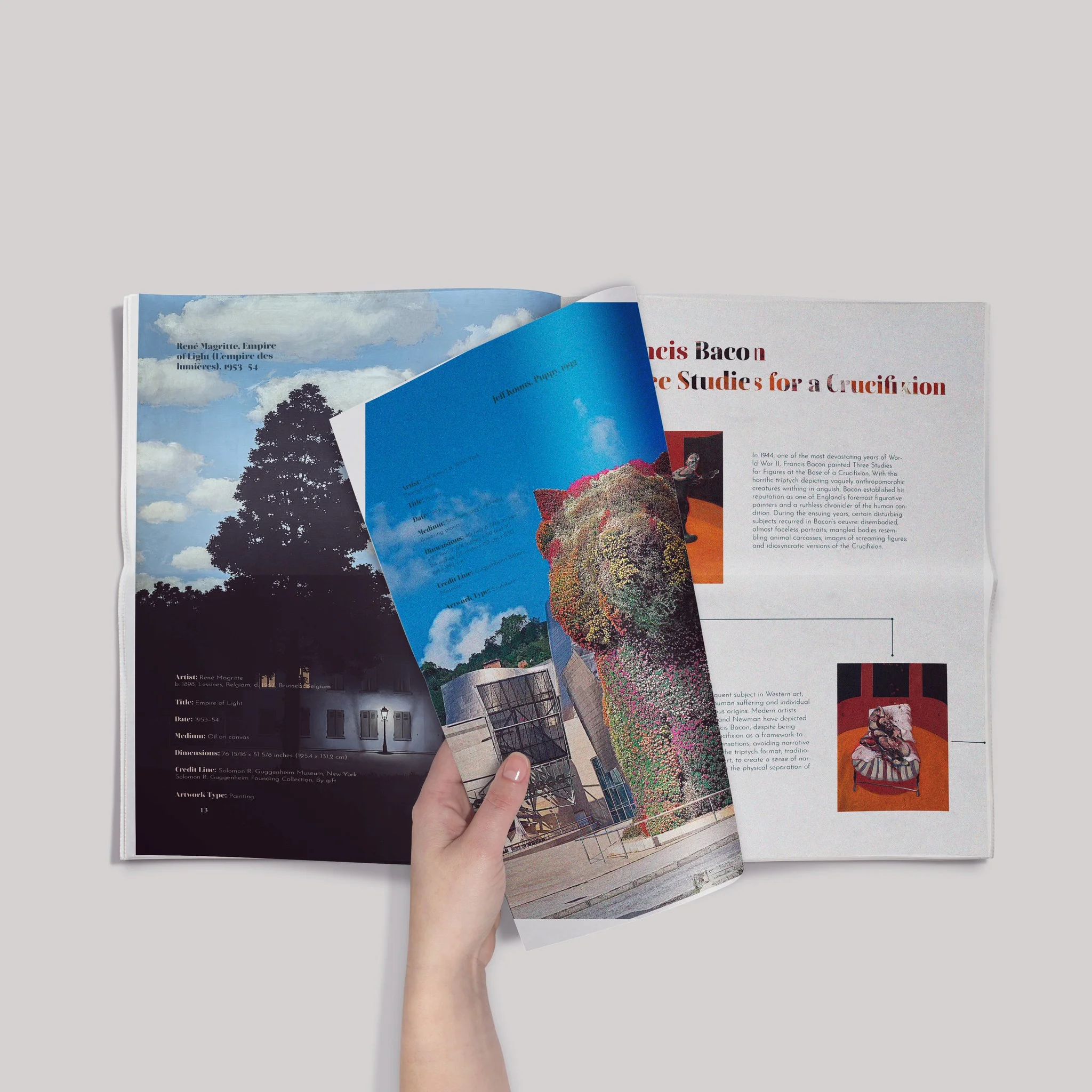 Editorial design — Guggenheim Catalogue